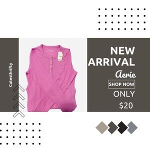 Aerie Pink Long Sleeve
